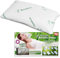 BEST DIRECT Oreiller en fibre de bambou 70 x 40 cm, oreiller en mousse à mémoire de forme, oreillers orthopédiques, support pour le cou, anti-acariens, hypoallergénique et respirant