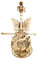 Cello Musikdosen Modellbausatz - Holz-Musikbox Puzzle In Cello-Form,Handgefertigtes Konstruktionsset Mit Schmetterlingsdekor Für Kinder Und Mädchen