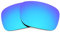 REVANT Ersatzgläser Kompatibel mit Oakley Holbrook, Polarisiert, Eisblau MirrorShield