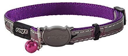 ROGZ CB08-E Halsband Nightcat, S, lila