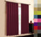 Sun World Verdunkelungsvorhang nach Maß, Gardinen nach Maß, Maßanfertigung, Vorhang nach Maß, Universalband, Faltenband, Bordeaux Rot (Höhe: 190cm x Breite: 145cm)