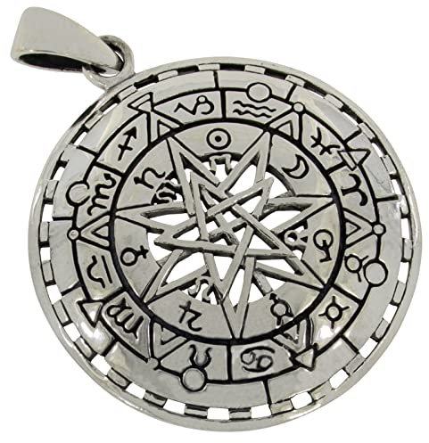 AFP Anhänger Pentagramm 925 Sterling Silber AS-676