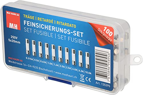 Feinsicherungs-Set 5x20mm träge