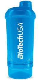 BioTech Wave+ Compact Shaker, 500 ml, Bleu - 300 g