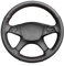 MEWANT Lenkradbezug für Benz W204 C-Klasse 2007-2010 C280 C230 C180 C260 C200 C300 Lenkradhülle aus Kunstleder Mikrofaser Leder Lenkradbezug per Hand Nähen