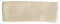 FosterNatur, Merino Stirnband Rippe mit Baumwollfutter, 100% Wolle (Natur)