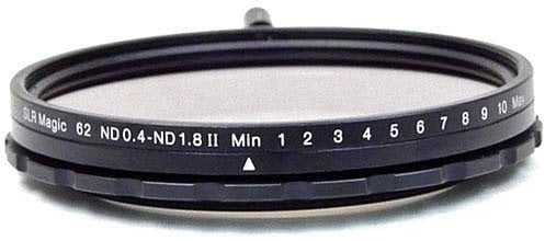SLR MAGIC Filtro ND 0,4-1,8 variabile (filettatura posteriore 62 mm, anteriore 72 mm) (SLR-62VND II)