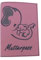 pinkeSterne ☆ Mutterpasshülle Mamipass Filz Schutzhülle Handmade ELEFANT Rosa