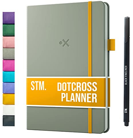 STM A5 Undatierter Wochenplaner 2024–2025 + Gratis Stift! Ihr Tagesplaner, um alltägliche Ziele zu erreichen, Ihre Wochen zu stärken und Ihren Jahres-Monatsplaner für Arbeit und Geschäft zu erobern