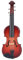 BORDSTRACT Broche en Forme de Violon, épingles de modèle d'instrument de Musique Portables en Plastique pour la décoration de Chapeaux, Cravates, vêtements