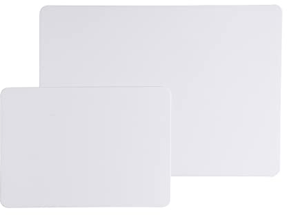 Pack of 12 A4 Whiteboards Dry Wipe Boards