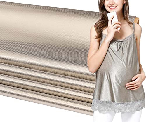 XUDONG EMF-Schutzgewebe, Signalblockierung, EMF-Strahlungsabschirmgewebe, 1,1 Meter Breit, Anti-Strahlungs-Nickel-Kupfer-Gewebe Für EMI/WLAN/Handy/Bankkarte (Color : Silver, Size : 1.1x9m)