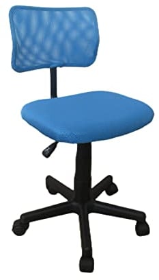 HTI-Living Drehstuhl Fancy Schreibtischstuhl höhenverstellbar Hellblau