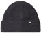 Esperando Merino Beanie, Dunkelgrau, Mütze Herren, Beanie Damen, 100% Merino Wolle, Zweilagige Strickmütze, Weich und Warm