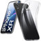 DOSMUNG Custodia per iPhone XR (6,1 Pollici), Custodia con Antiurto, Ultra Sottile Anti Ingiallimento Silicone Cover per iPhone XR, Trasparente