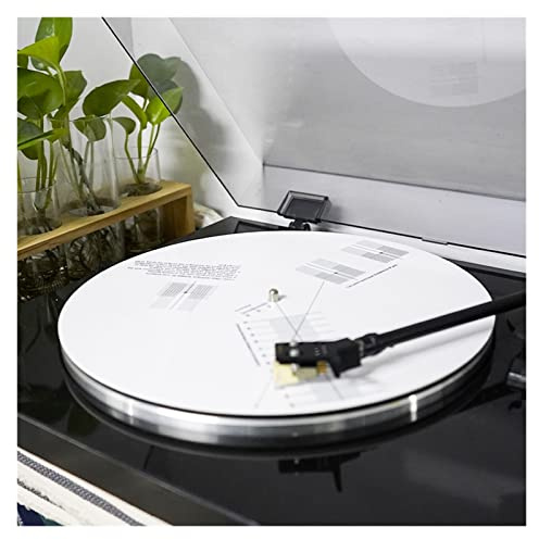 STRAFBRG Anti-skating Calibration Disc Phonograph Cartridge Alignment Protractor Phonograph Cartridge Record Player Turntable Adjustment