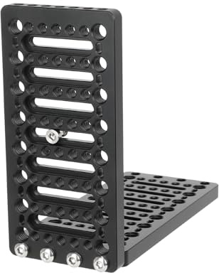 CAMVATE L-Shaped Cheese Plate Extension Platform with Anti-twist Pin Hole - 3646