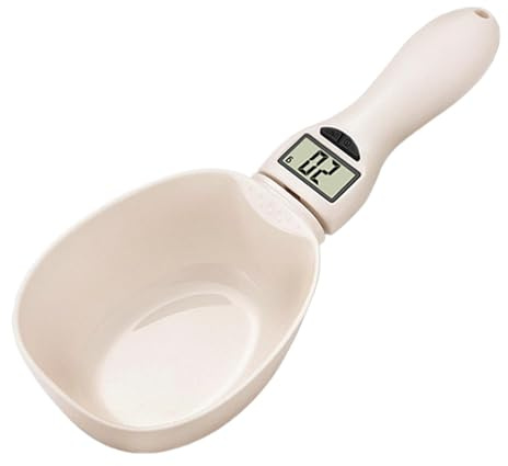 Cuillère doseuse numérique - Balance de mesure alimentaire | Cuillère doseuse électronique | Balance doseuse avec écran LCD | Outil de pesage portable pour aliments pour animaux domesti