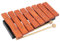 Xylophon aus Holz mit 8 Tönen und zwei Schlägeln, traditionelles Musikinstrument, Musiktrommel präzise mit Xy-Sounds, Holzinstrument