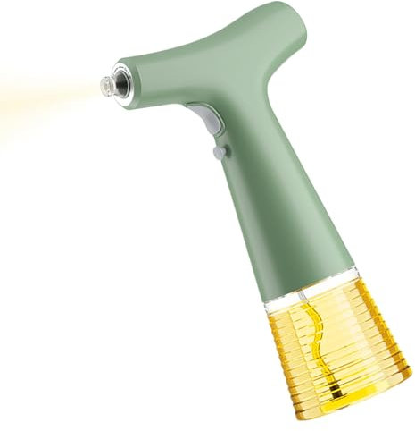 ccuzs Electric Oil Sprayer, Rechargeable Olive Spray, Automatic Electric Portable Spritzer Bottle, Kitchen Gadgets, Oil Sprayer For Cooking, Frying, Grilling, Adjustable Spray, 5x24.2cm