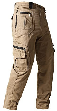 Sports & Outdoor Gefütterte Wanderhose Herren Arbeitsanzug Herren Angel Hosen Herren Latzhose Männer Mountainbike Hose Winteranzug Gym Hose Herren Gelb L