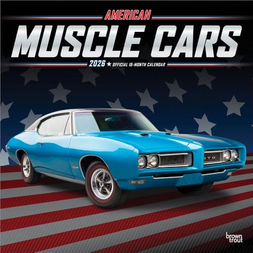 American Muscle Cars – Muskel-Autos 2026 – 16-Monatskalender: Original BrownTrout-Kalender [Mehrsprachig] [Kalender] (Wall-Kalender)