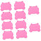 KONTONTY Lot de 10 Ordinateurs Miniatures pour Maison De Poupée Poussette Lit Poupée Bébé Faux Ordinateur Portable Mini Meubles pour Maison De Poupée Ordinateur De Jeu Accessoires