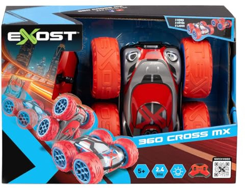 Spectron RC Stuntauto Exost 360 Cross MX - Ferngesteuertes Auto 12 km/h.