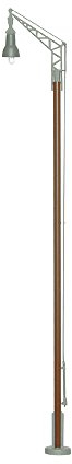 Viessmann 6061 - H0 Bahnhofsleuchte mit Holzmast