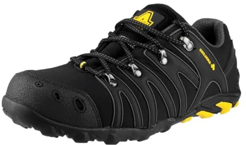 Amblers Safety Unisex FS23 Soft Shell Safety Trainer, Black