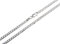 Silberketten Store Panzerkette Damen aus 925 Sterling Silber 3 mm breit I Halskette Damen in 45 cm Länge I nickelfrei allergikergeeignet I mit Geschenkverpackung I Karabinerverschluss