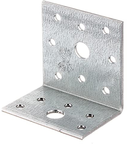 Alberts 334369 Winkelverbinder | sendzimirverzinkt | 40 x 60 x 60 mm