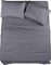 Utopia Bedding Bettwäsche-Set für King-Size-Bett, 4-teilig, gebürstete Mikrofaser, schrumpft und lichtbeständig, pflegeleicht (King-Size-Bett, Grau)