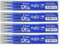 9 x Tintenrollermine, BLS-FR7-S3, 0,4 mm, blau, für Frixion Ball 2260, Set à 3 Stück