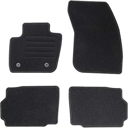 TEXER Textil Fußmatten Passend für Ford Mondeo V Bj. 2014- Basic