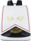 Roffatide Anime Cardcaptor Sakura Rucksack Damen Kunstleder Flap Rucksack Stickerei Schultasche Daypack