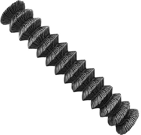 V2Aox Maschendrahtzaun 80-150 cm Höhe 15/25 m Länge Maschendraht Gartenzaun Zaun Anthrazit, Modell:150 cm hoch / 15 m lang