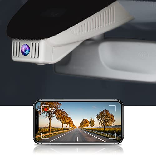 Fitcamx Dashcam 4K Passend für Mercedes-Benz GLC W204 W205 & C Class X253 (Model 6105), OEM Autokamera 2160P UHD Video WiFi, G-Sensor, Loop-Aufnahm, WDR Dasch-cam Auto, Plug & Play, 64-GB-Karte