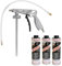 OC-PRO LOT Pistolet BLACKSON +3 Cartouches ANTIGRAVILLON Noir TEROSON RB2000