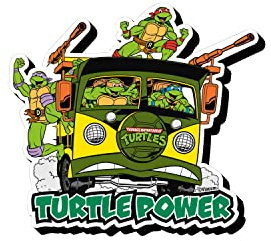 Teenage Mutant Ninja Turtles Van Funky Chunky Magnet