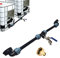 Kit de Connexion pour Cuve IBC Avec Robinet et Raccord de Tuyau en Laiton 1/2 pour Connexion 2 Réservoirs, Adaptateur de Réservoir pour Domestiques et Jardin