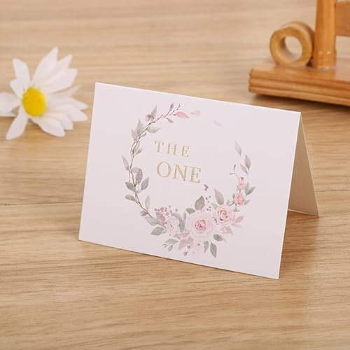 Glückwunschkarte Geburtstagsfeier Muttertag Grußkarten Kleine Karten Neue Jahr Segnungen Postkarten Business-Einladungskarten (50pcs / Set)(Style4)