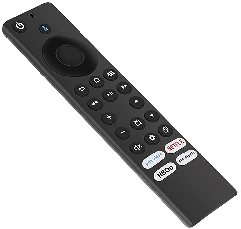 Allimity Replaced Voice Remote fit for TCL soundbar with TV 4K Streaming Media Player and fit for TCL Alto 8+ 2.1 Channel Sound Bar with Built-in Subwoofer–TV Edition TS8011 TS8212 TS8011-NA TS813