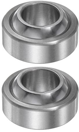 sourcing map 2Stk GEG17C Sphärisch Schlicht Lager 17mmx35mmx20mm Versiegelt Sphärisch Radiales Kugellager