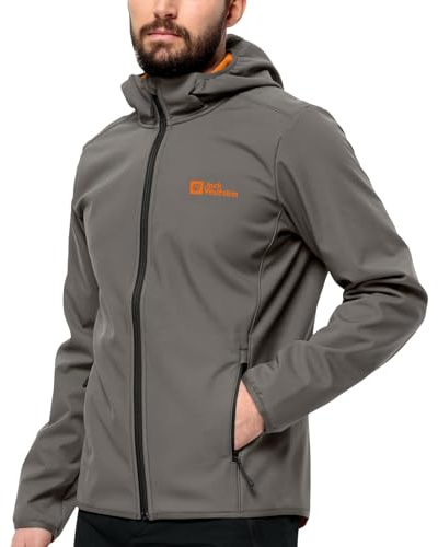 Jack Wolfskin Herren Standard Bornberg Hoody M Smokey Grey