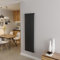 Acezanble∣Oval Column Radiator 1600x472mm Vertical Radiator Black Single Column Central Heating Radiators Modern Designer Radiators