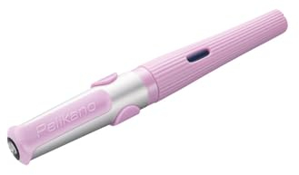 Pelikan Füller Pelikano structure für Rechtshänder, Pink, Feder M, 824545