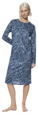 Mey Nachtwäsche Serie Floral Paisley Damen Nachthemden Polar Wind L(42)
