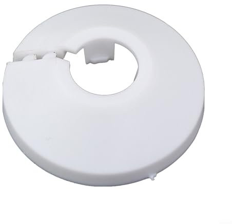 Lot de 20 cache-tuyaux de radiateur pour tuyaux de 12 mm à 20 mm de diamètre - Anneaux de colliers de tuyau de chauffage (20 mm)