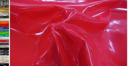 StoffBook ROT SCHWERER FLEX LACKLEDER LATEX STOFF STOFFE, E420